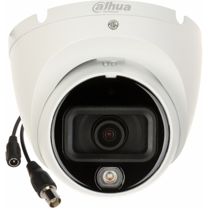 Camera de supraveghere 8MP 4K, LED/IR 20m, FullColor, Microfon, HLC-Pro - Dahua HAC-HDW1801TLM-IL-A-0280B-S2 - ULTRAMASTER.RO