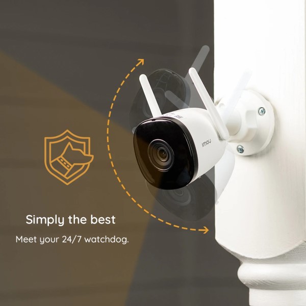 Camera IP Wi-Fi bullet de exterior 5Megapixeli IMOU IPC-K3DP-5H0WF - ULTRAMASTER.RO